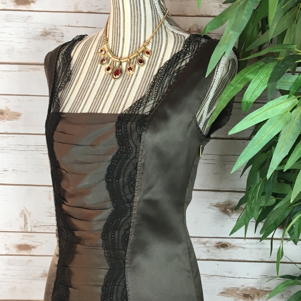 πHPπRoberto Cavalli Lace Silk Dress Size 44 - Picture 4 of 12